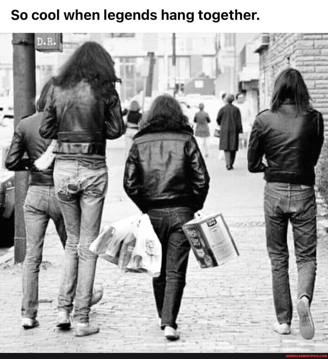 So cool when legends hang together.