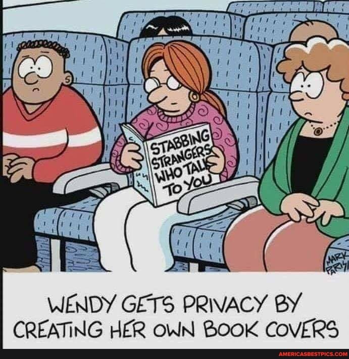 WENDY GETS PRIVACY BY CREATING HER OWN BOOK COVERS