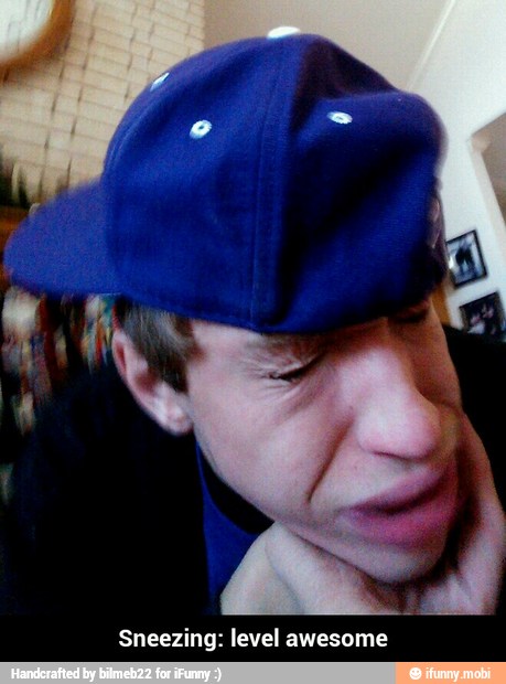 Sneezing: level awesome - Sneezing: level awesome