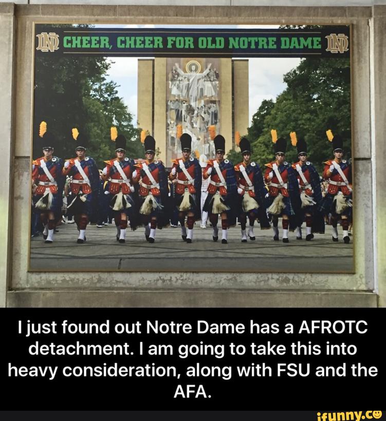notre dame afrotc