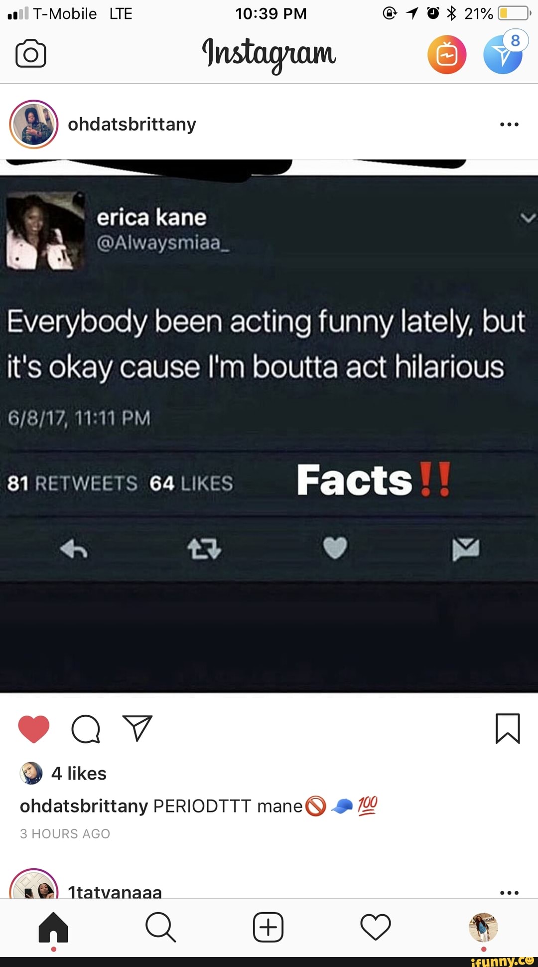Erica kane instagram