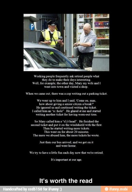 worth It's
We, or example, he other day. Mary my ie and 1
the read - It's worth the read