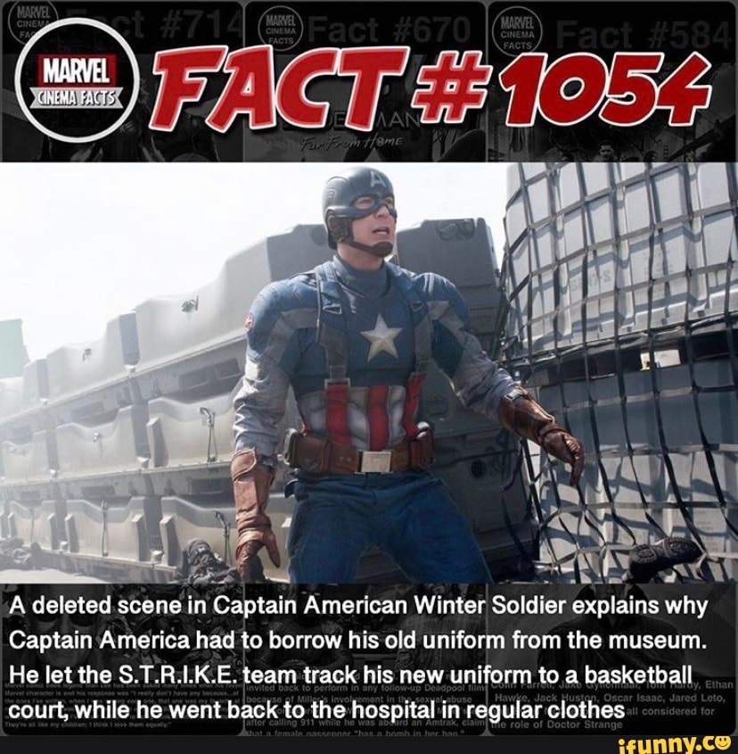 FACT WAY, A deleted scene in Captain American Winter Soldier explains