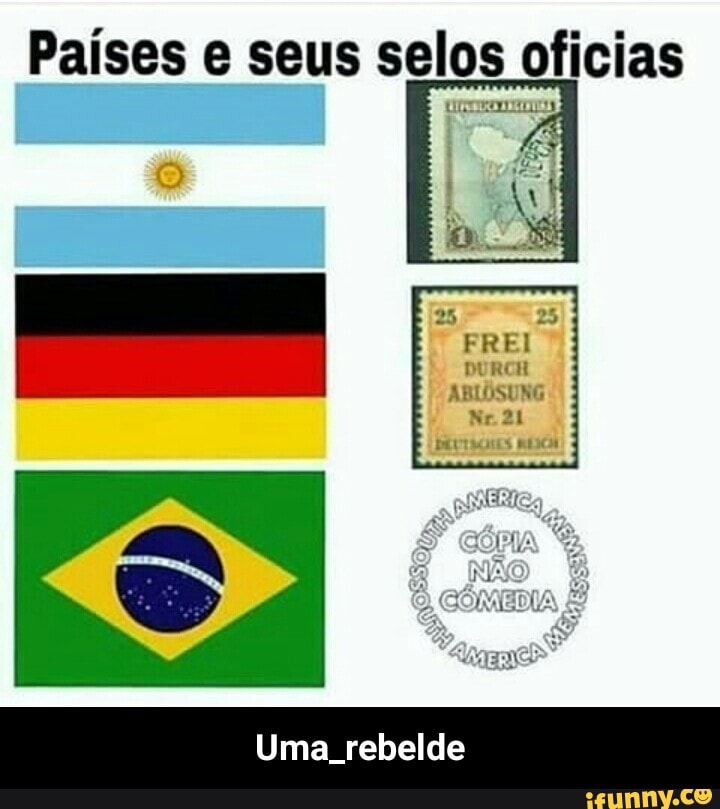 Países e seus selos oficias
Uma rebelde - Uma_rebelde