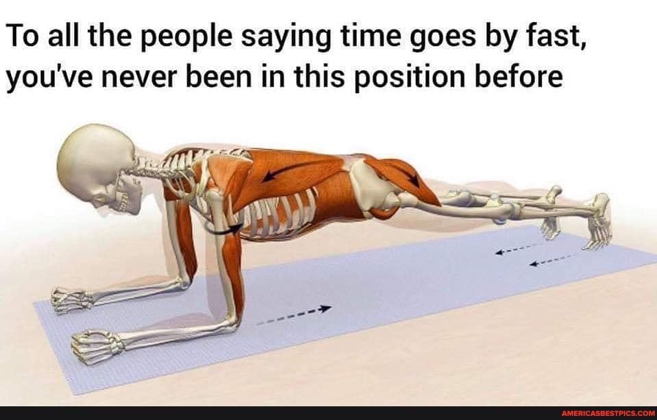 To all the people saying time goes by fast, you've never been in this position before