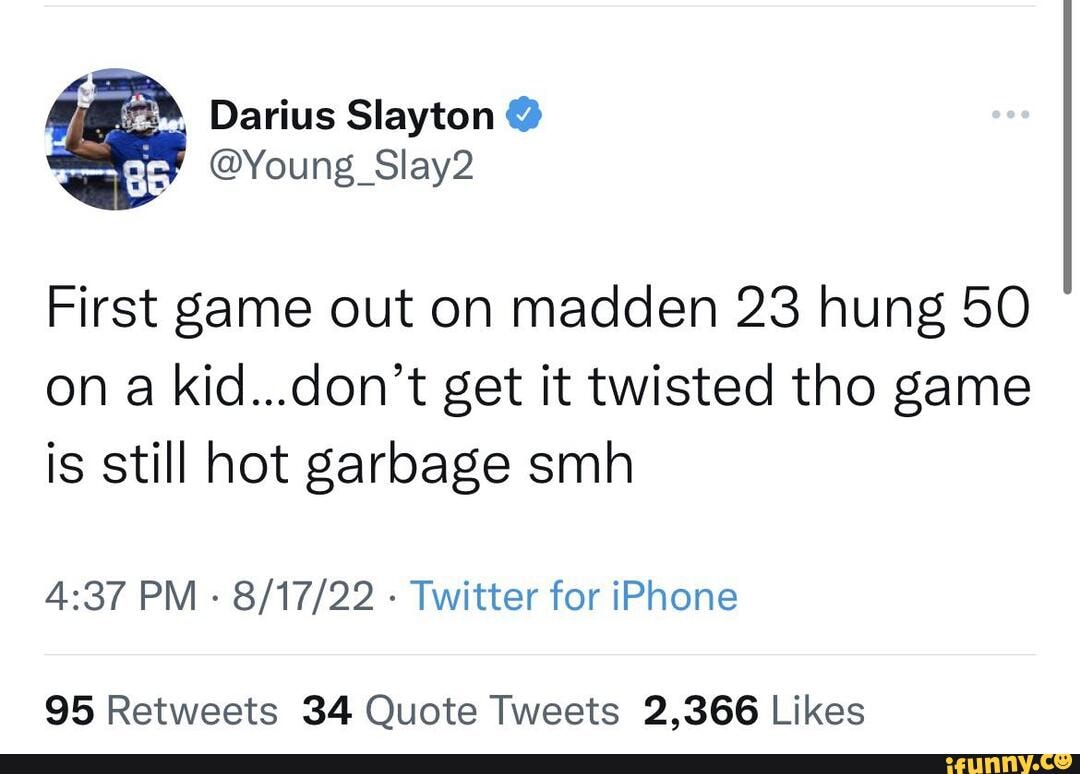 Darius Slayton responds to fake Margot Robbie-Isaiah Hodgins Tweet