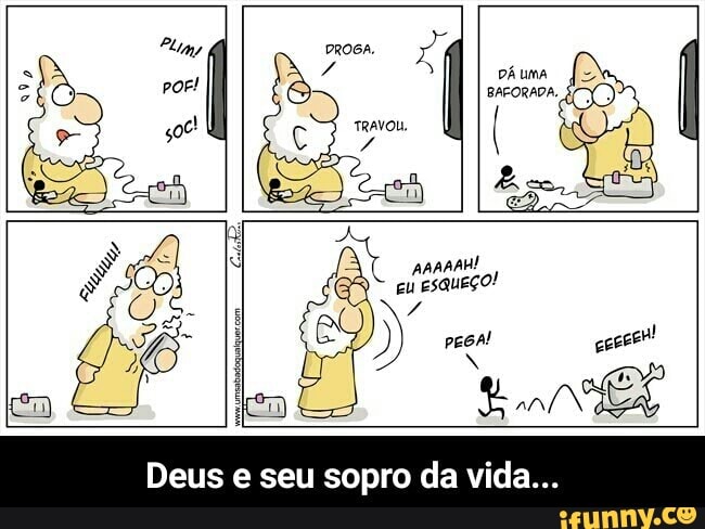 Deus e seu sopro da vida