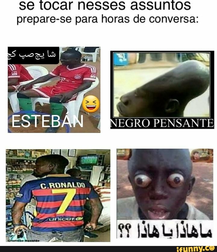 prepare-se para horas de conversa:
EGRO PENSANTE
