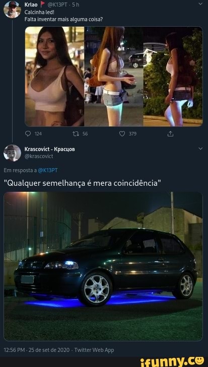 2, Krtao P ekisPT-Sh
Falta inventar mais alguma coisa?
o mu
Em respostaa Gkj3PT
"Qualquer semelhança é mera coincidência"