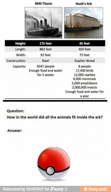 Saad
rare
Enough food and water for
Question:
How in the world did all the animals fit inside the ari?