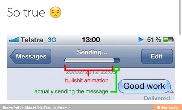 So true
bulishit animation
actually sending the message