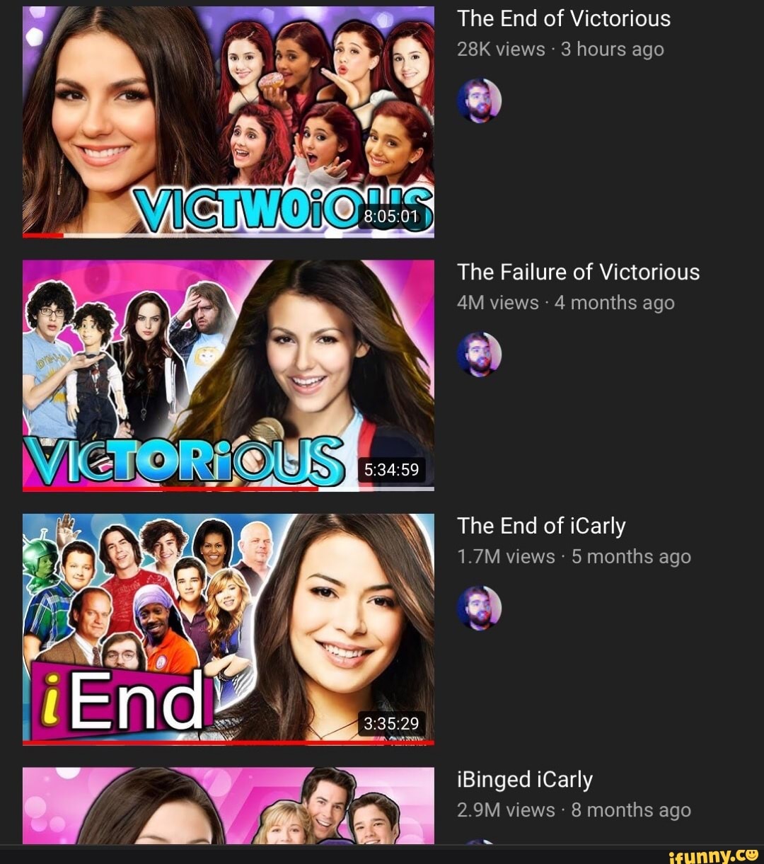 The End of Victorious views 3 hours ago The Failure of Victorious