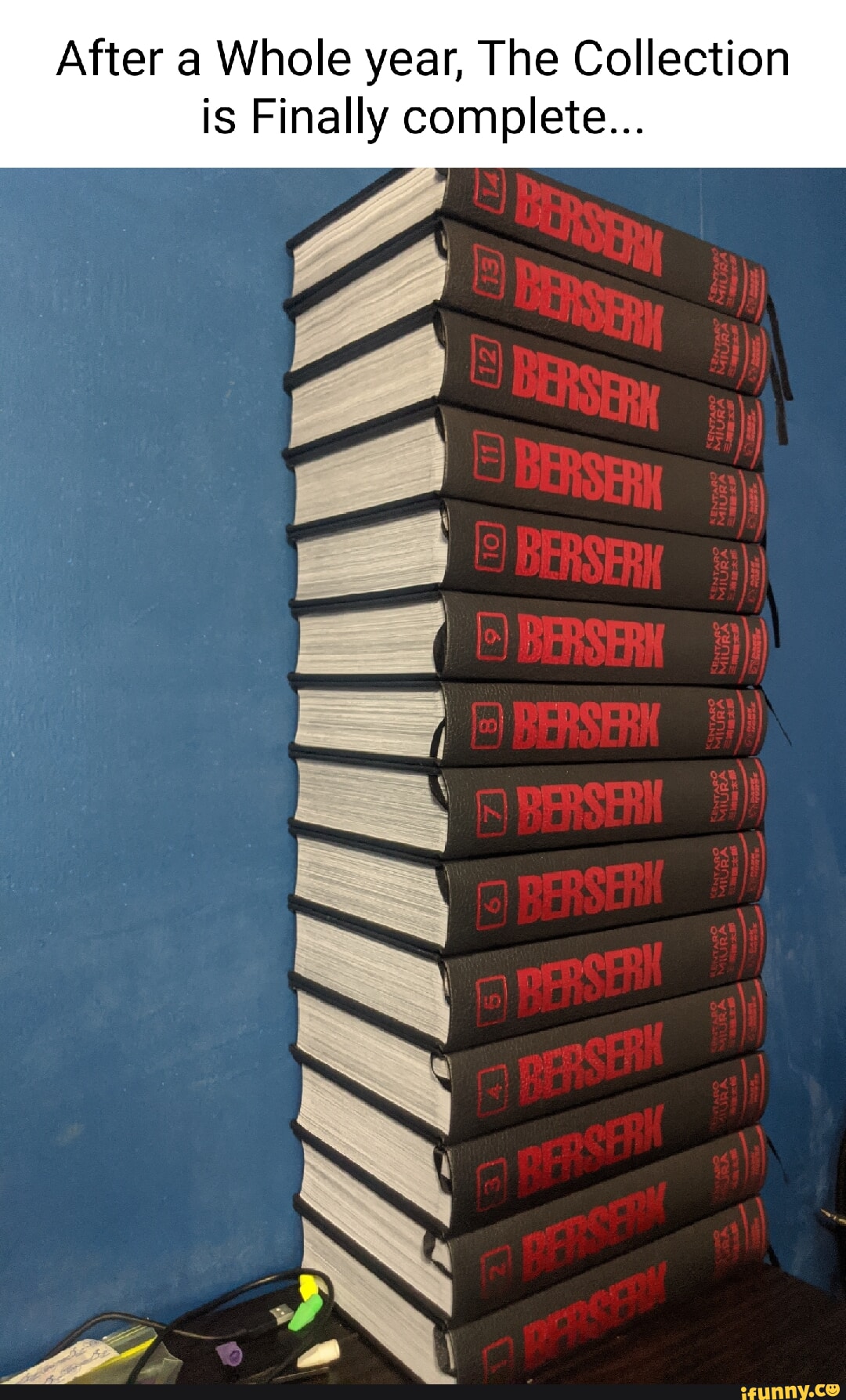 After a Whole year, The Collection is Finally complete... IN