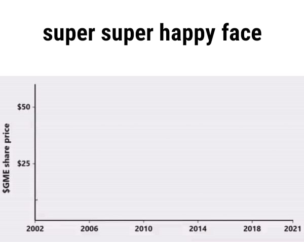 super happy face human