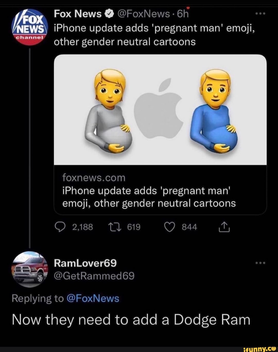 iPhone adds pregnant man, genderless emojis in latest update