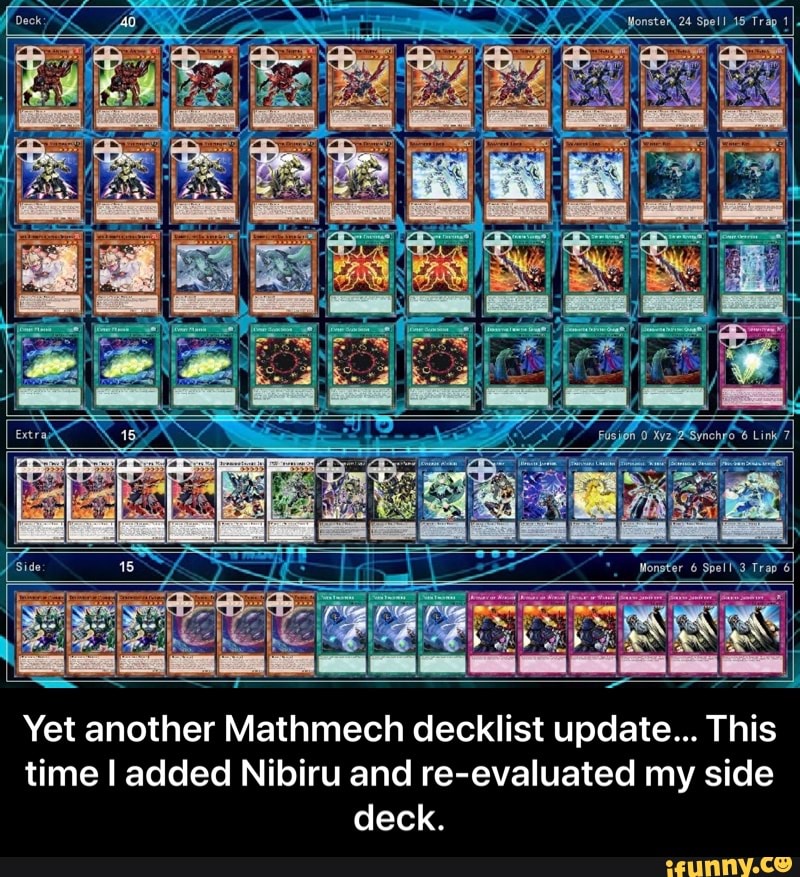 Yet another Mathmech decklist update... This time I added Nibiru and re