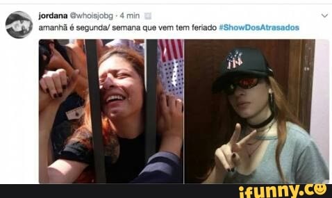 amanhã é
segunda/ semana que vem tem feriado 45