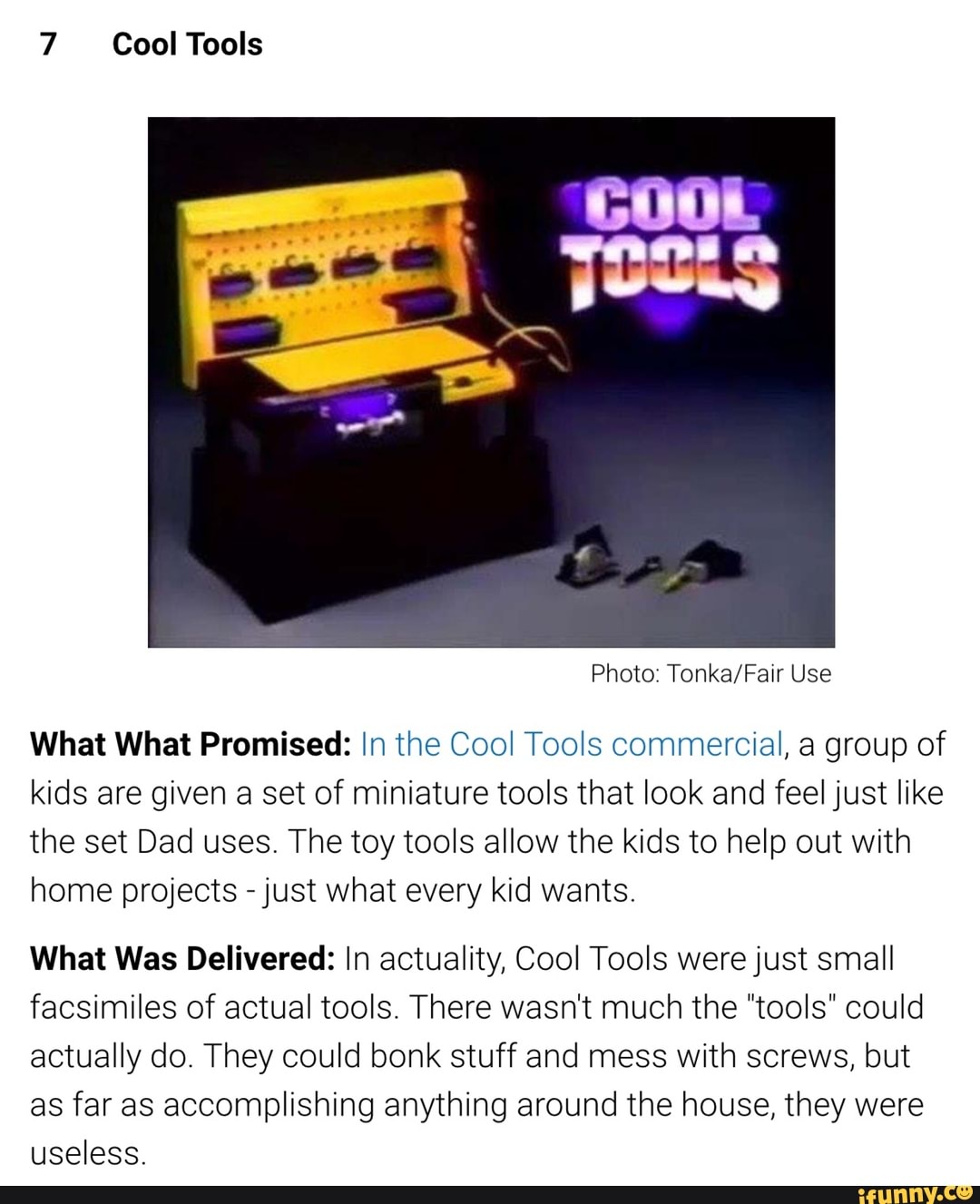 tonka cool tools