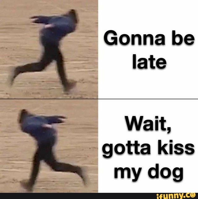 Gonna be
lake
Wait, gotta kiss my dog