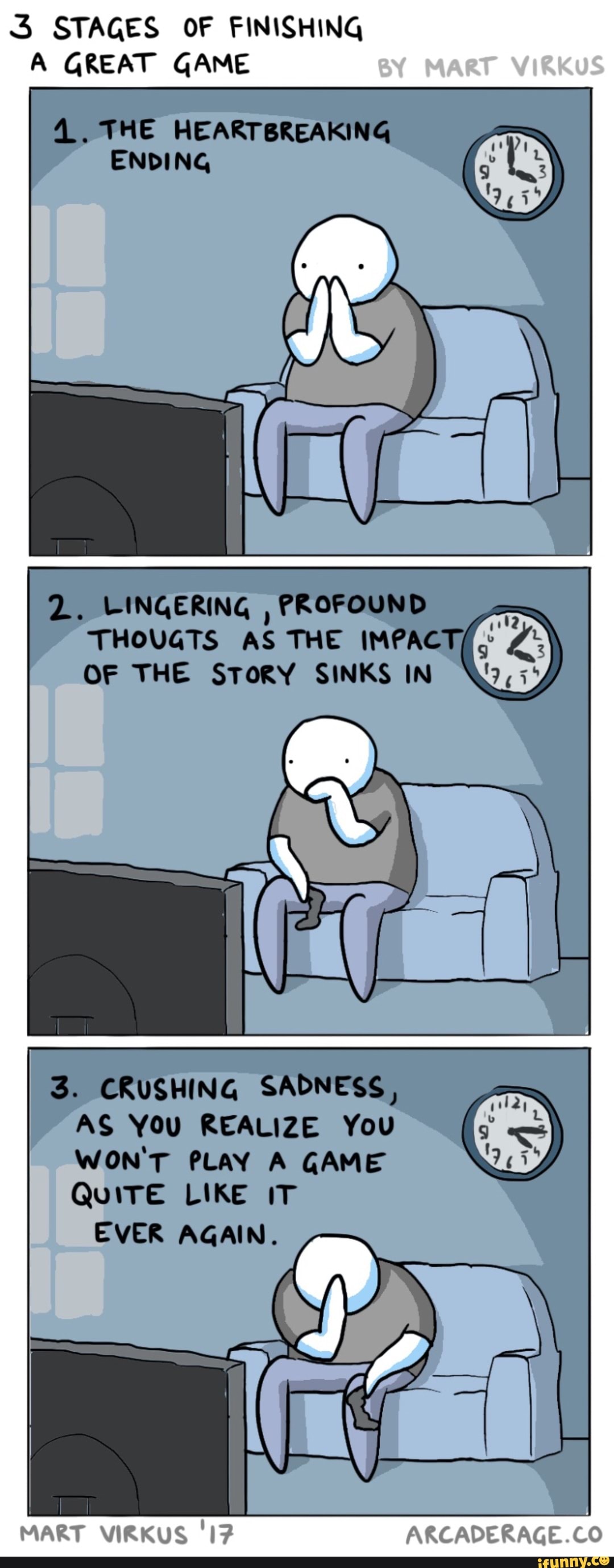 3 Stages Of Flnlshng A Great Game 2 Unaskma Pkofound Thougts As The Impact Of The Story Szs W 3 Ckusumc Sadness As You Mm You Won T Play A Game Qmte Like - getting crushed over over again by the roblox crusher