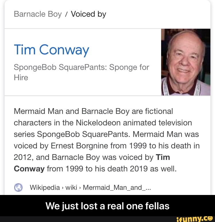 mermaid man spongebob death