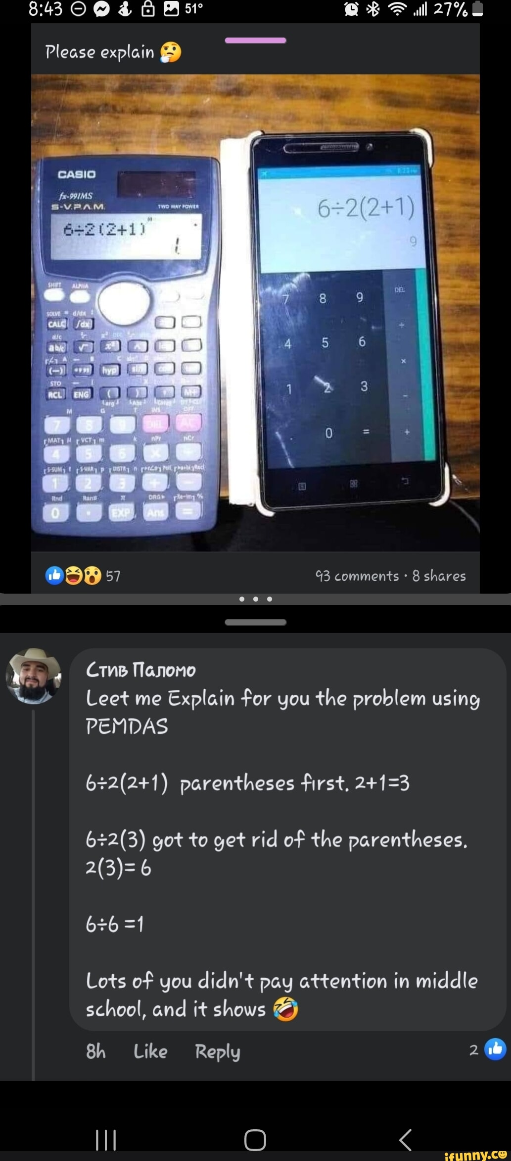 Pemdas memes. Best Collection of funny Pemdas pictures on iFunny