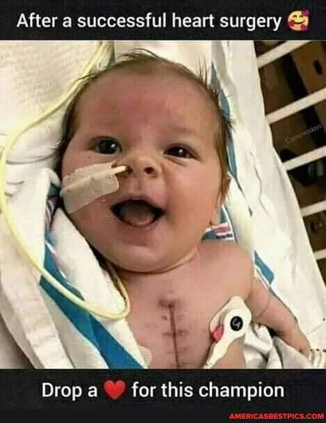 After a successful heart surgery
Rran a far the ehammian
