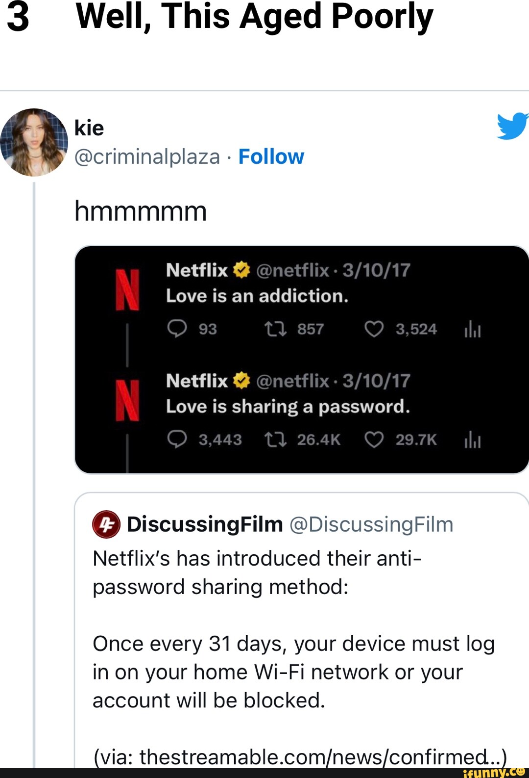 Netflixs memes. Best Collection of funny Netflixs pictures on iFunny