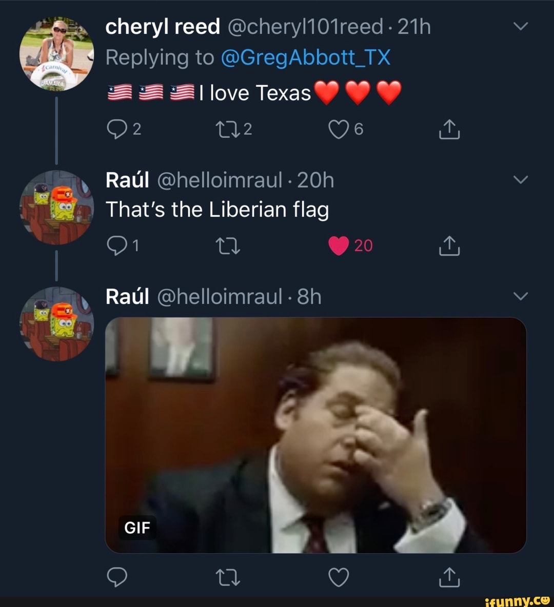 = E Zllove Texas Y WW
E
I That's the Liberian flag
