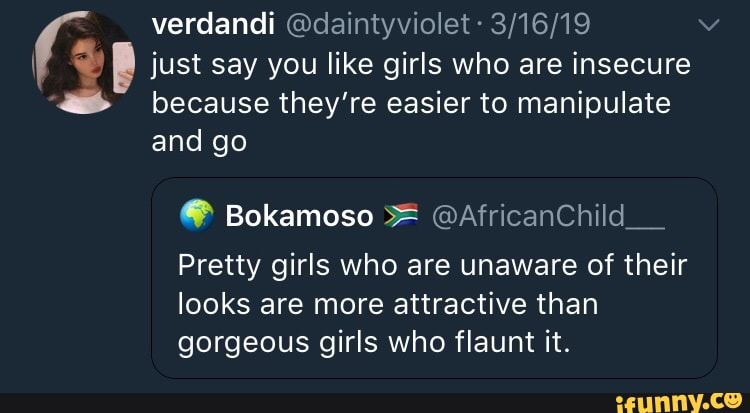 Why are pretty girls insecure