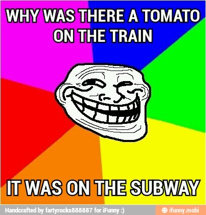 WHY/WAS/THERE A TOMATO
ONFTIHE TRAIN