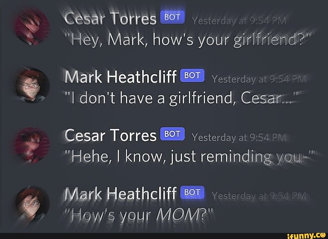 Cesar Torres, Mark Heathcliff