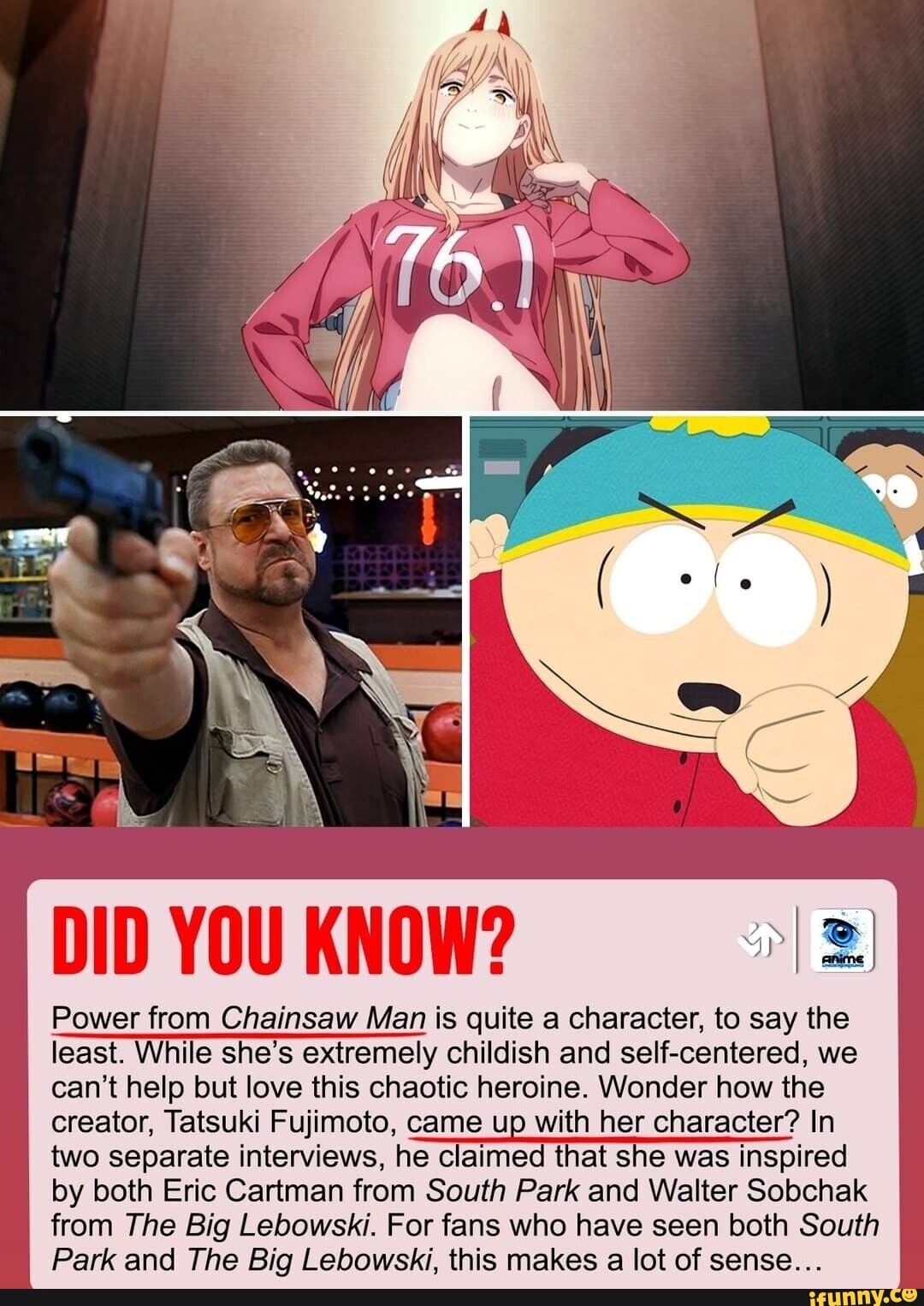 DID YOU KNOW? Power from Chainsaw Man is quite a character, to say the