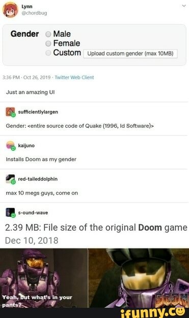original doom file size