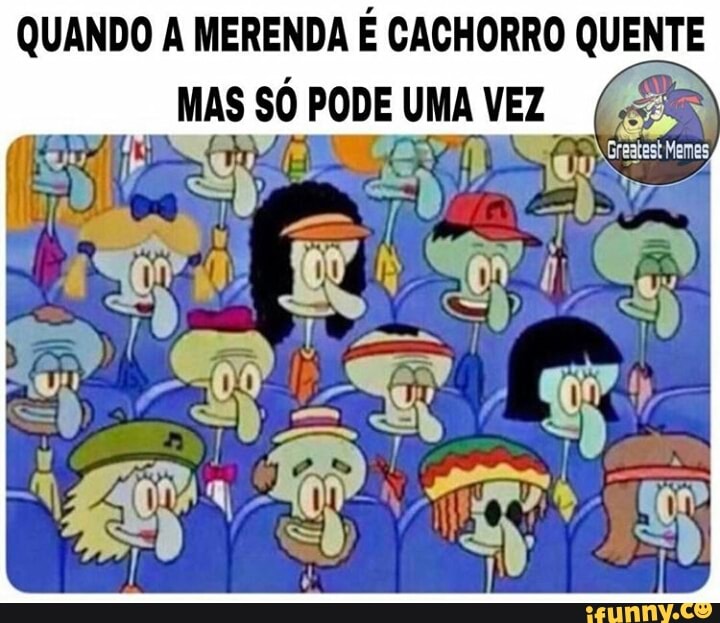 QUANDO A MERENDA É CACHORRO QUENTE