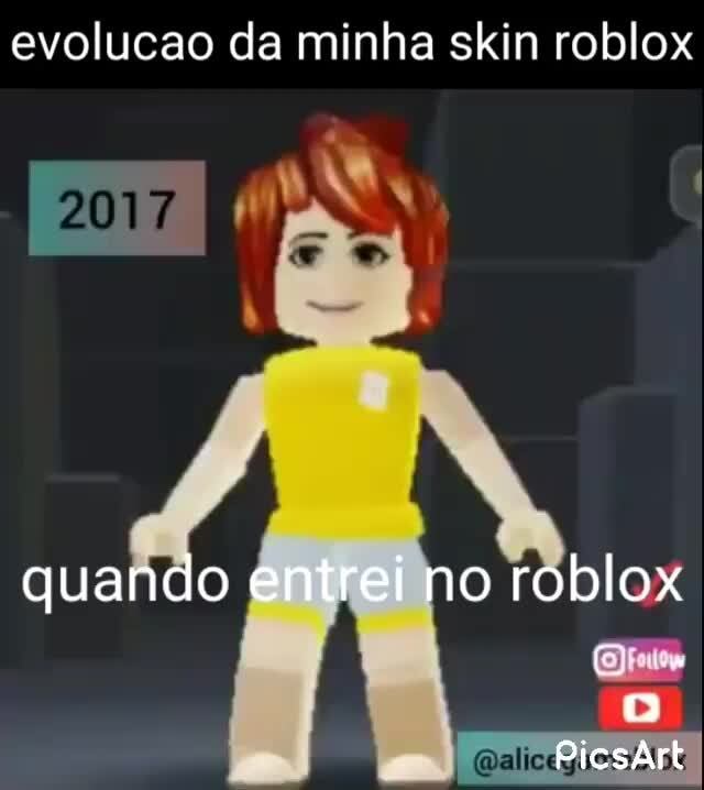 Variação da minha skin no roblox - iFunny Brazil
