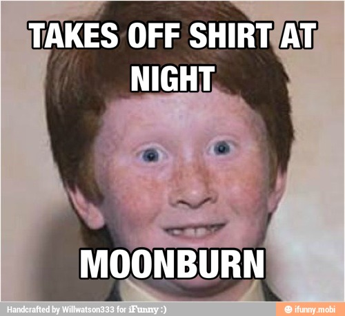 TAKES OFF SHIRT/AT;