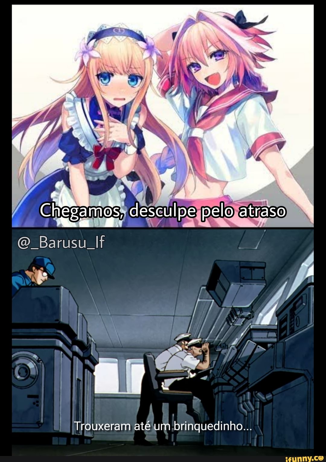 ojatraso
Barusu.
Trouxeram até um brinquedinho...
