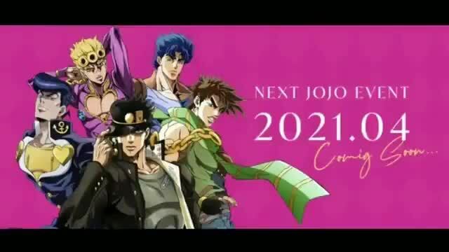 Next Jojo Event 21 04