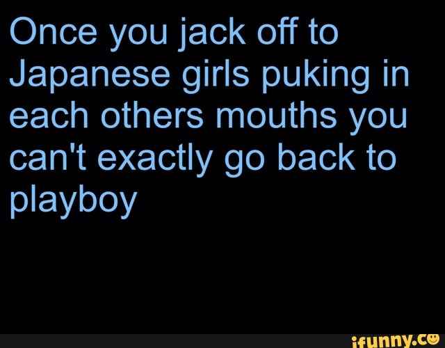 Japanese Girls Puking