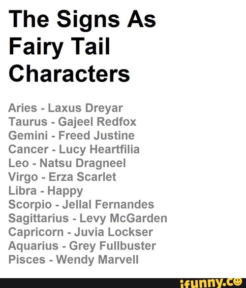 Fairy Tail Capricorn Gay