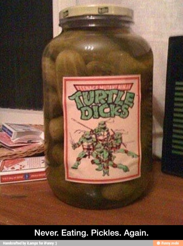 Never. Eating. Pickles. Again. - Never. Eating. Pickles. Again.