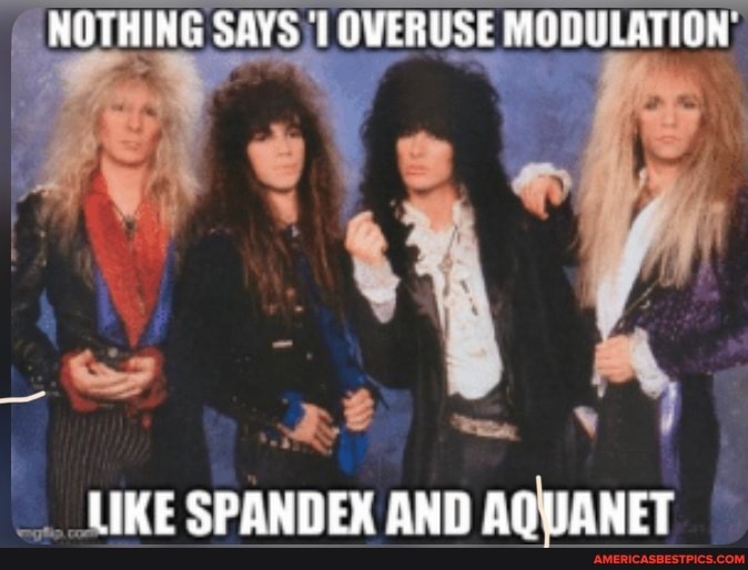 Nothing Says Toveruse Modulation Like Spandex And Aquanet America S Best Pics And Videos