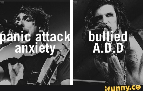 emogirl, alltimelow, noonveilbrides, andysixx, andybiersack, alexgaskarth, anxiety, depression, adhd, famousbutstruggling