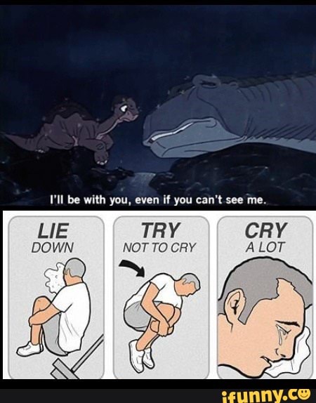 I Ll Be With You Even If You Can T See Me Cry Not To Cry Alot Ifunny