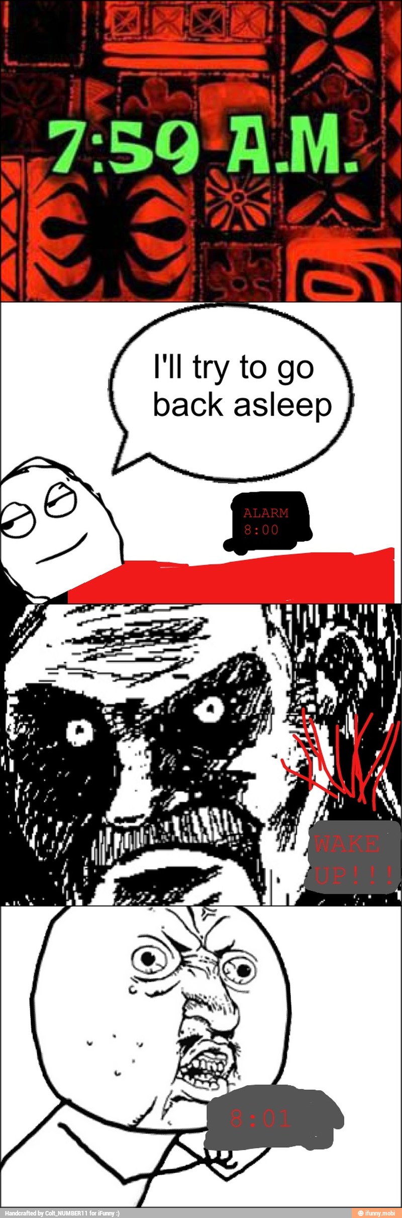 I'll try to go
back asleep