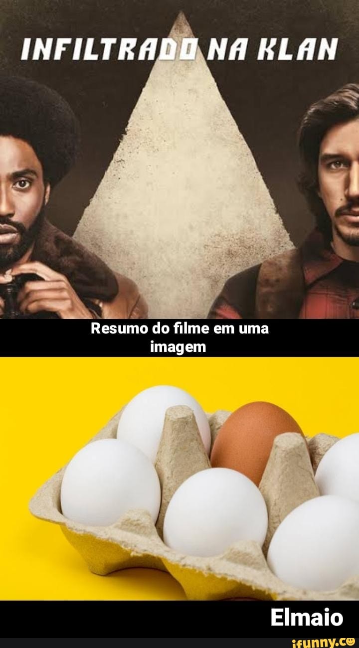 INFILTRADO NA RLAN
Resumo do filme em uma imagem
Elmaio