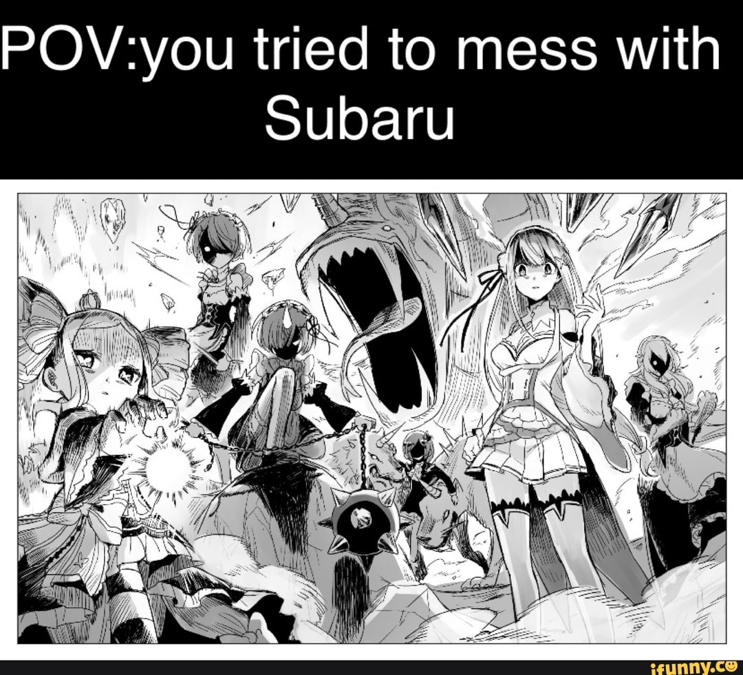 tried to mess with Subaru 