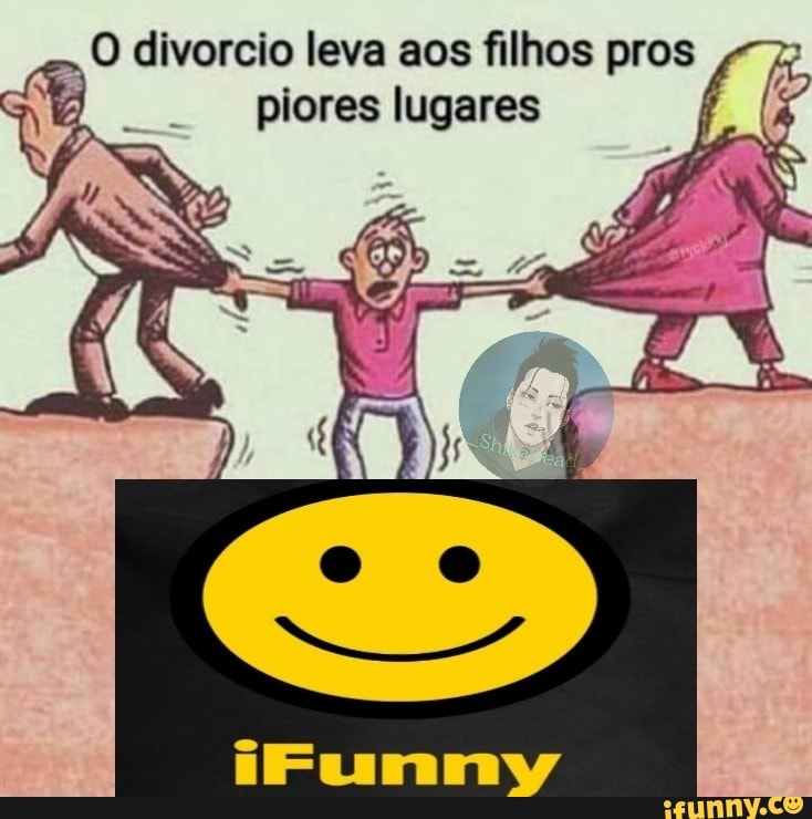 O divorcio leva aos filhos pros piores lugares