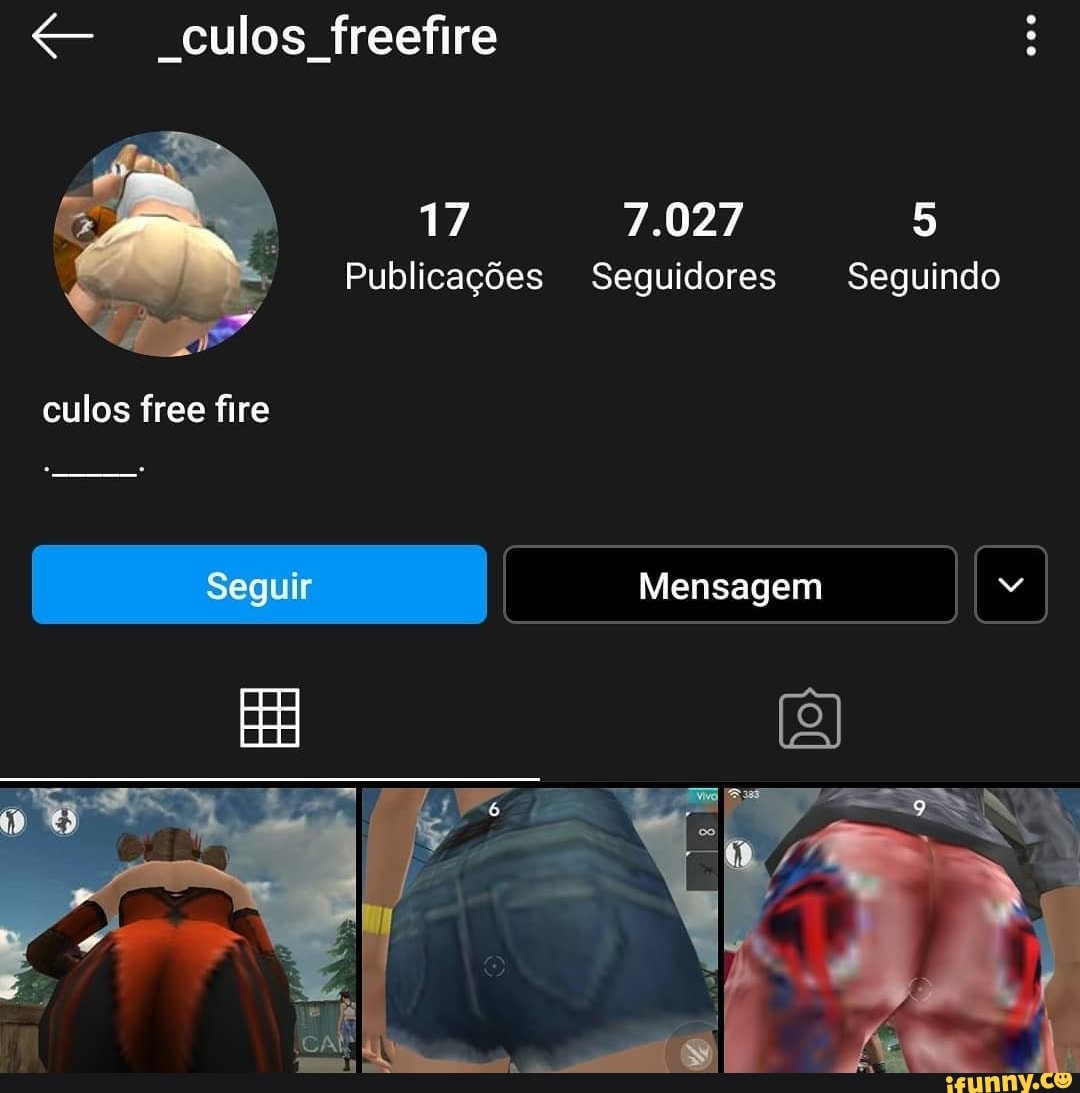 Free fire culos